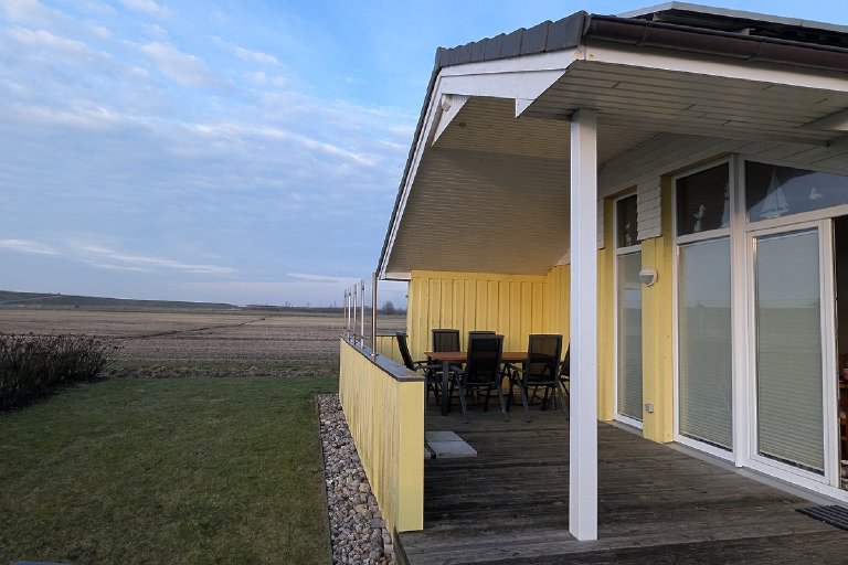 Terrasse am Abend